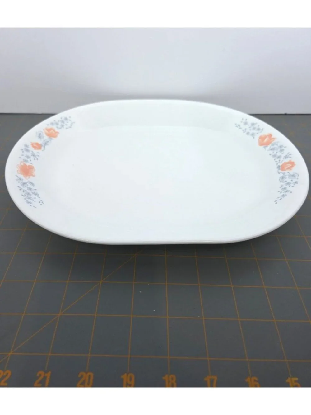 VTG Corelle Livingware Apricot Grove Serving Platter 12.25x10